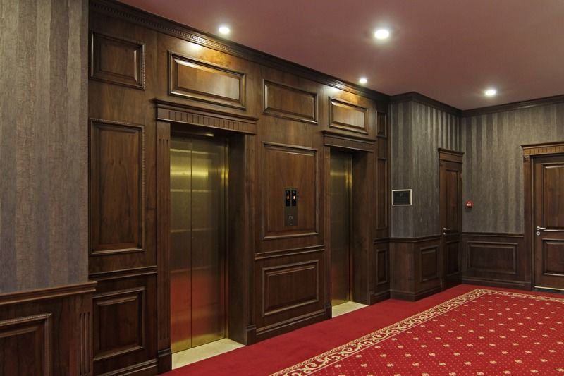 Orion Hotel บิชเคก ภายนอก รูปภาพ 3D rendering of a hotel lobby
